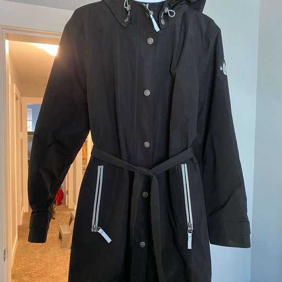 XXL Etage Black Rain Jacket - Picture 4 of 6